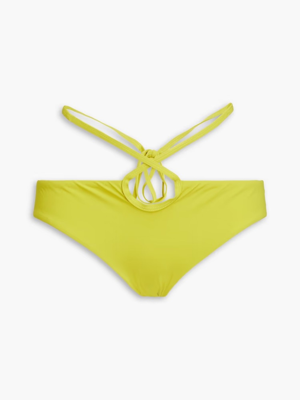 CHRISTOPHER ESBER Looped Tie cutout low-rise bikini briefs UK8 MSRP $174
